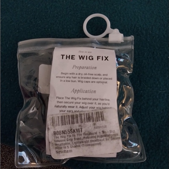 New! Wig Fix No-Slip Silicone Grip Wig Silicone Headband for Secure Wig Wear - Picture 4 of 4
